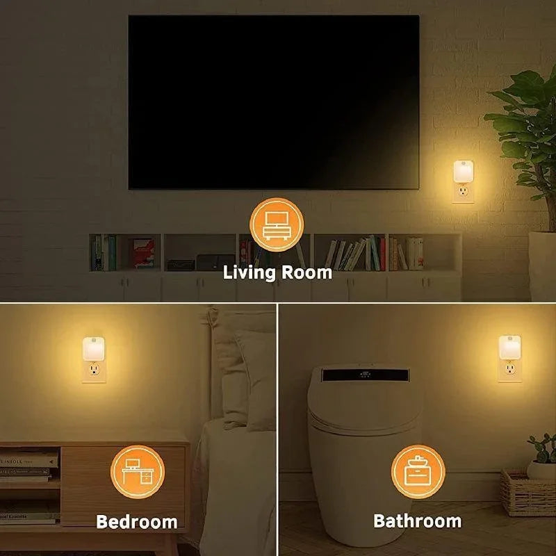 Luce Notturna LED con Sensore di Movimento – Lampada Dimmable per Camera, Corridoio e Armadi